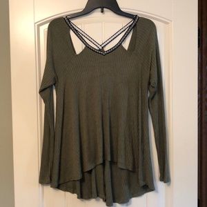 Cut Out Detail Tunic by Lazy Sunday’s